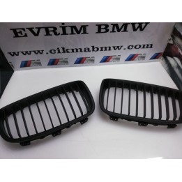 BMW F20 Ön Panjur Izgara ( Böbrek ) - Mat Black - bmwcikma.net