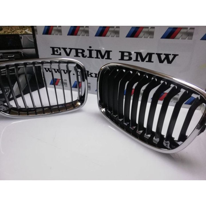 BMW F20 F21 Ön Panjur Izgara ( Böbrek ) Set - bmwcikma.net